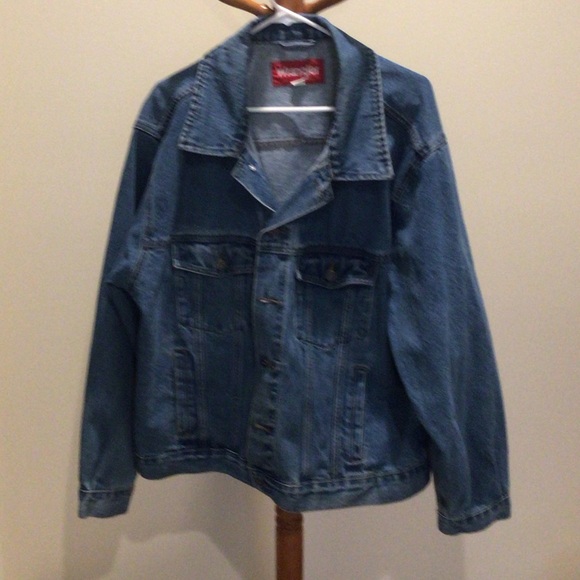 Wrangler Other - Vintage Wrangler Hero men’s denim jean jacket size 2X